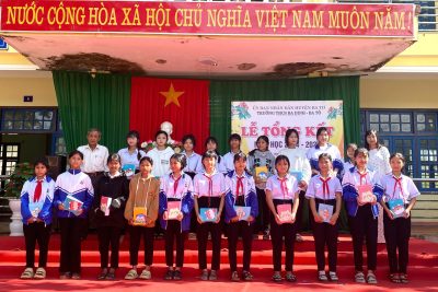 TRƯỜNG THCS BA DINH – BA TÔ LONG TRỌNG TỔ CHỨC LỄ TỔNG KẾT NĂM HỌC 2024 – 2025